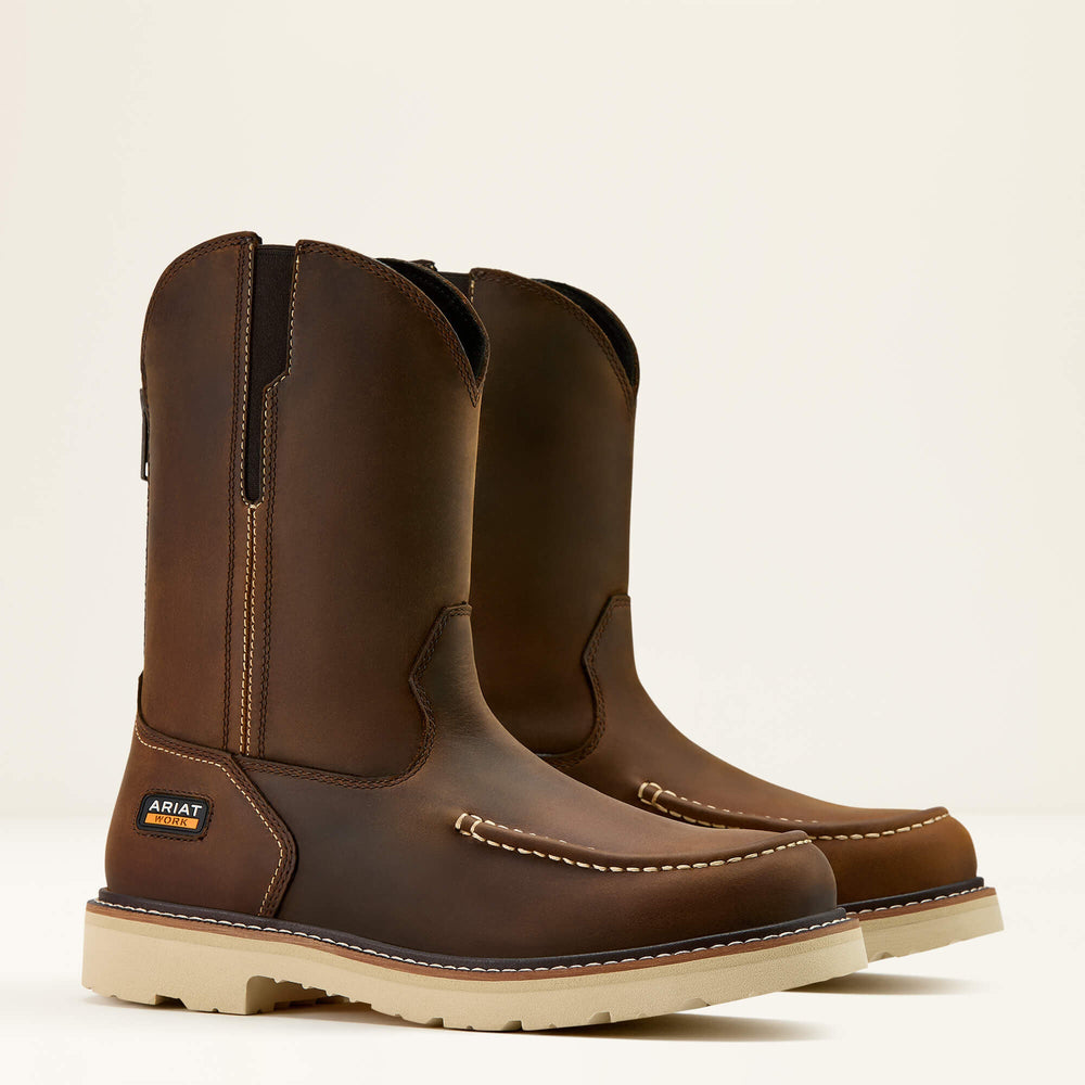 Rebar Lift Pull On Moc Toe Work Boot
