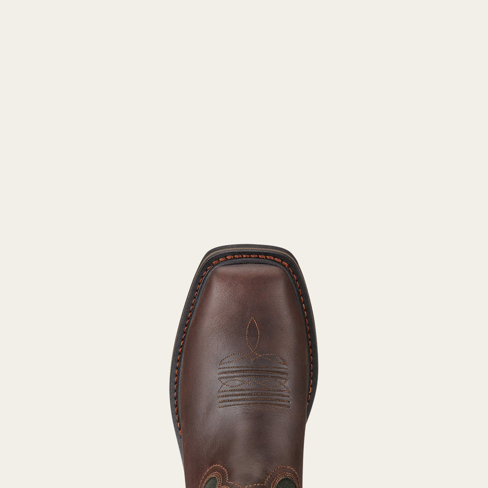 Sierra Wide Square Toe Steel Toe Work Boot