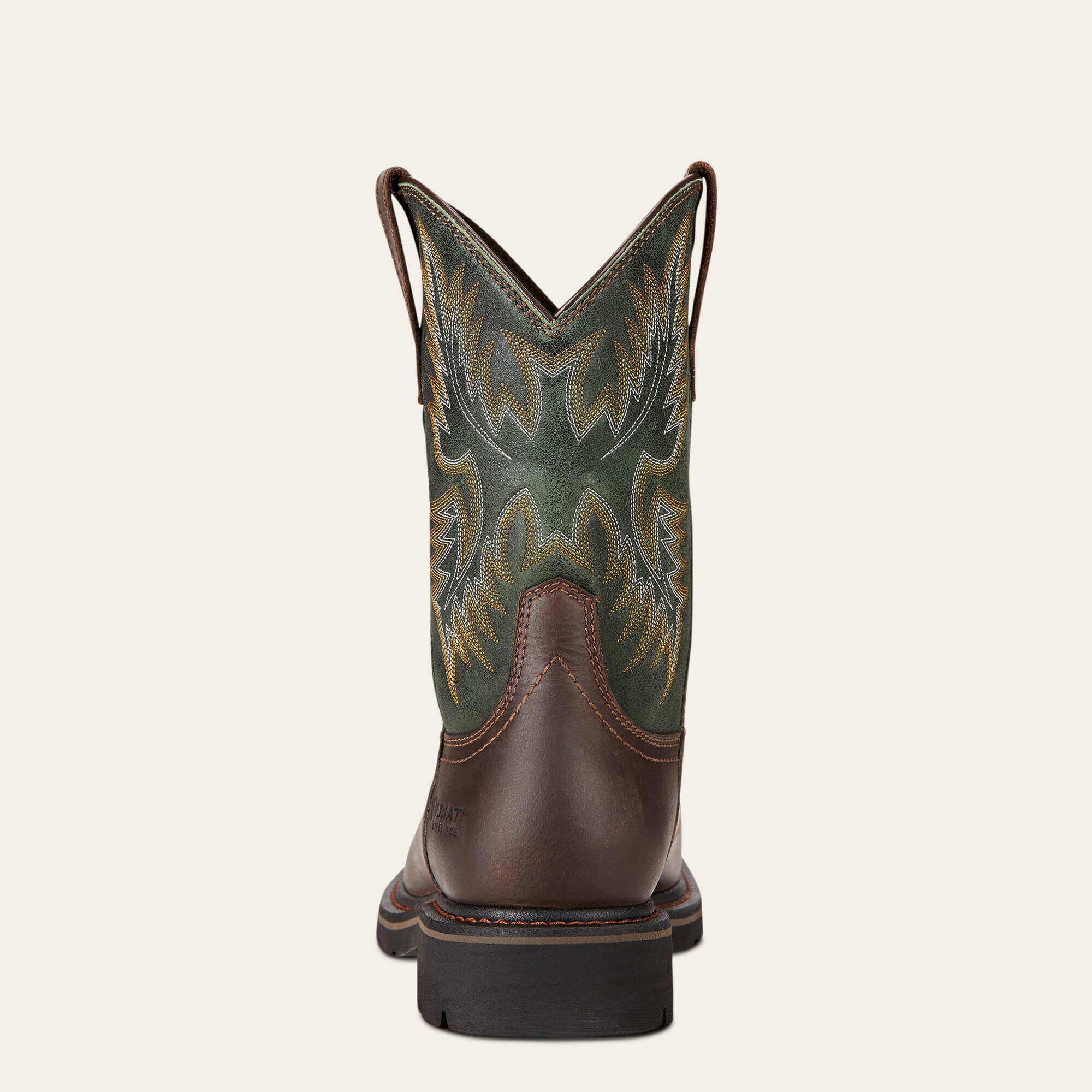 Sierra Wide Square Toe Steel Toe Work Boot