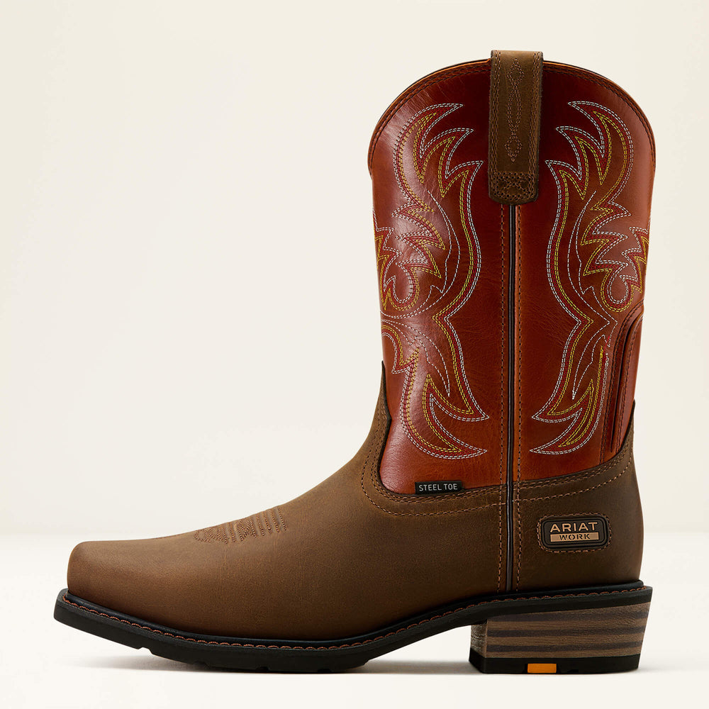 Ironside Square Toe Steel Toe Work Boot