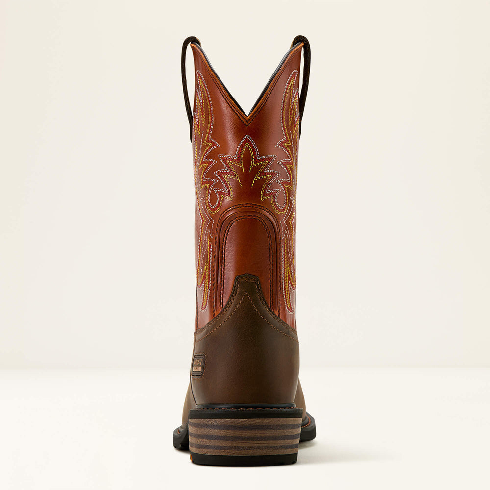 Ironside Square Toe Steel Toe Work Boot