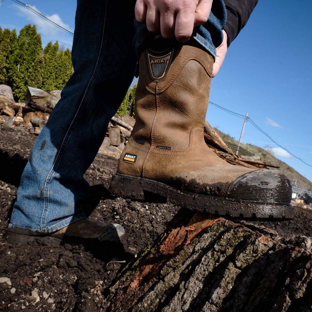 Longview Shock Shield Waterproof Composite Toe Work Boot