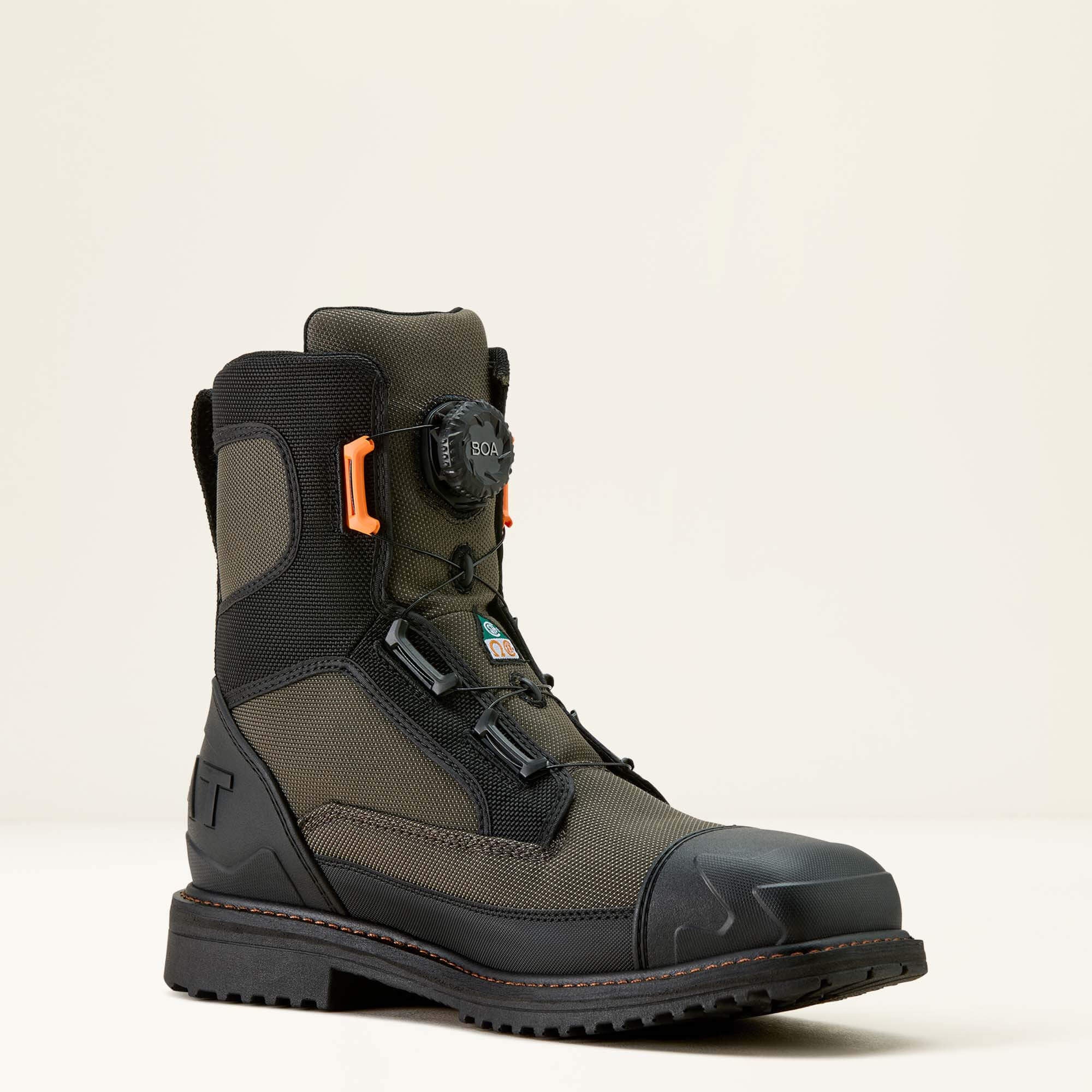 RigTEK Wildcat BOA 8" CSA Waterproof Wide Square Toe Composite Toe Work Boot