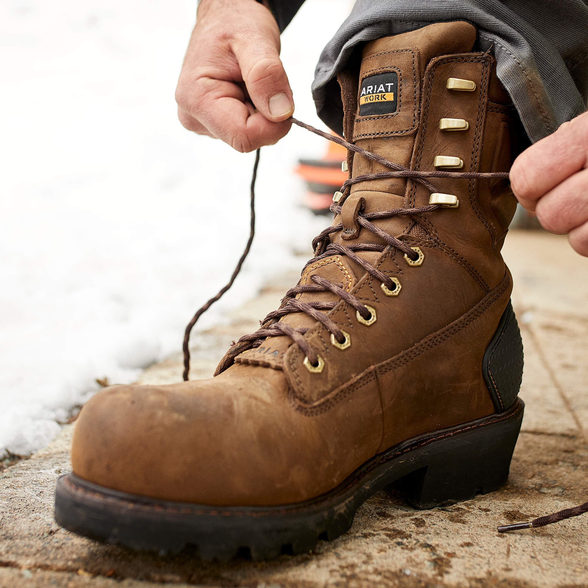 Powerline 8" 400G Waterproof 400g Composite Toe Work Boot