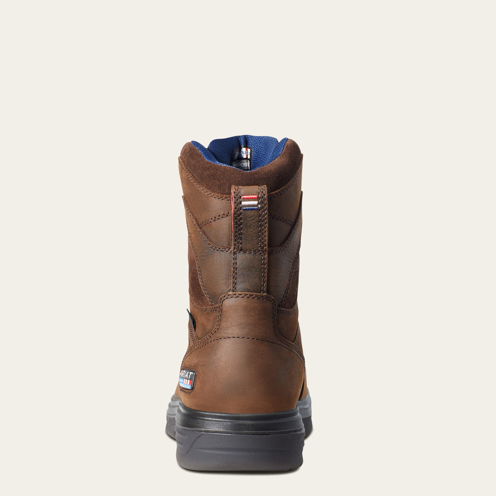 Turbo 8" USA Assembled Waterproof Carbon Toe Work Boot