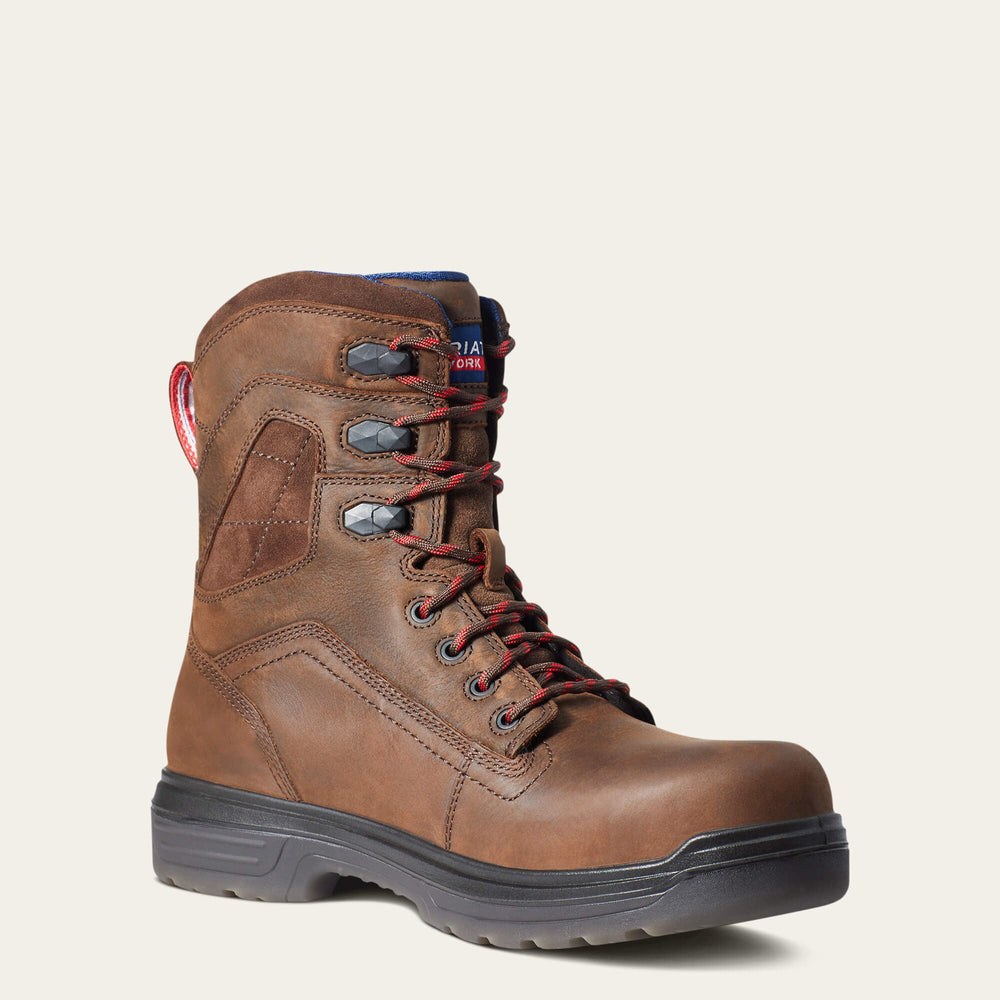 Turbo 8" USA Assembled Waterproof Carbon Toe Work Boot
