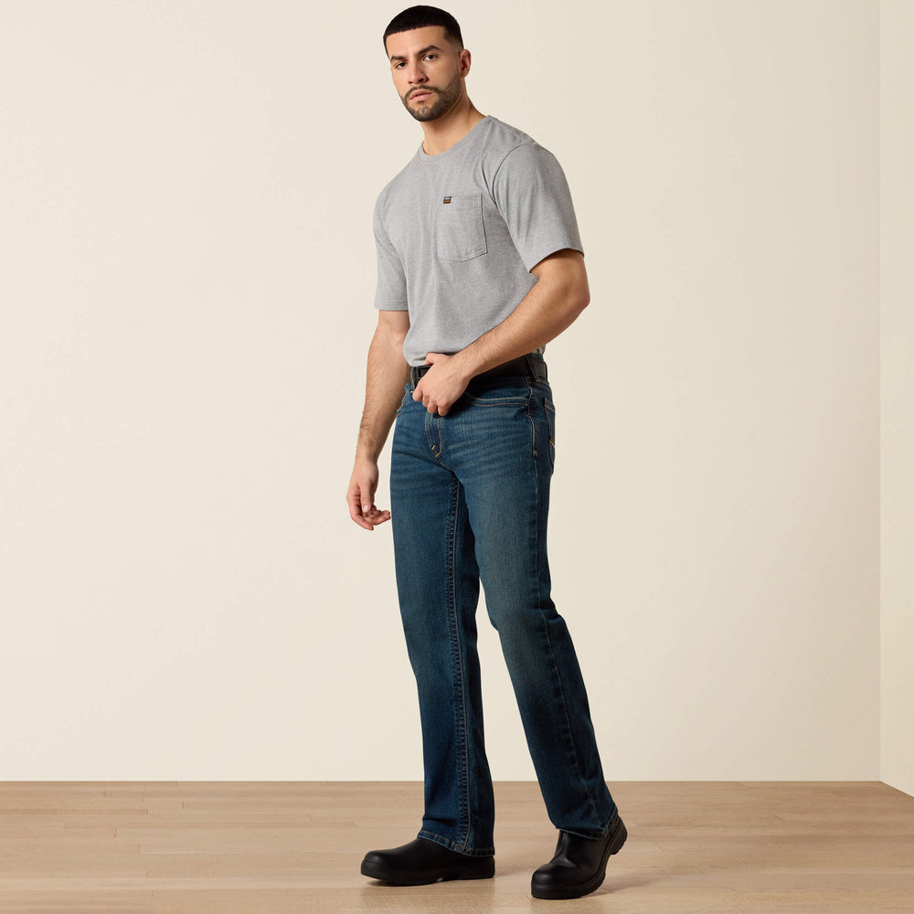 Bootcut Work Pants - Rebar Denim Men's Low Rise
