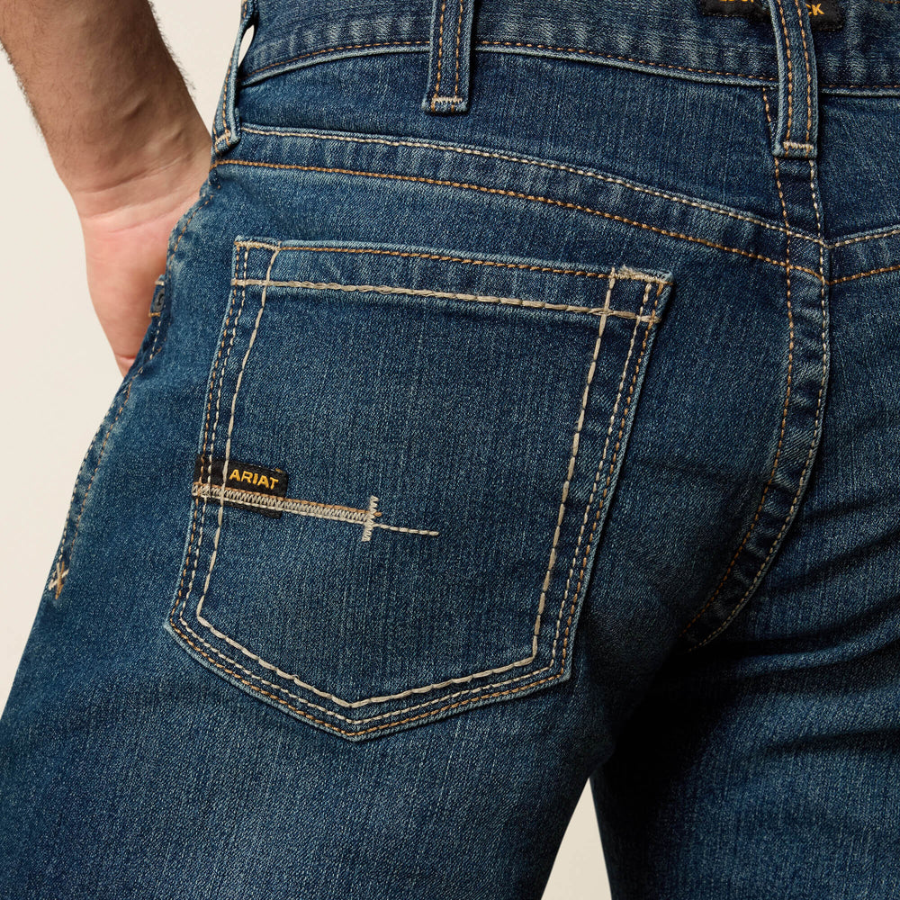 Men's Low Rise Bootcut Work Pants - Rebar Denim