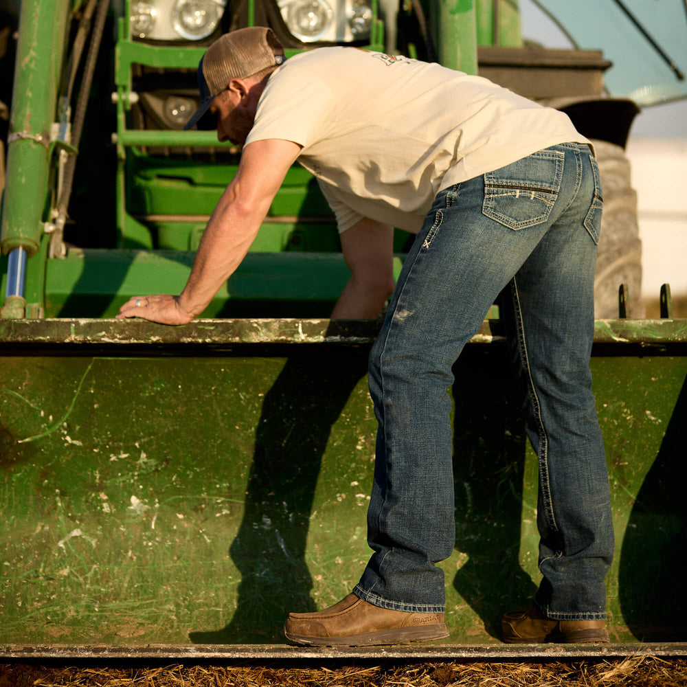 M7 Rocker Stretch Coltrane Stackable Straight Leg Jean