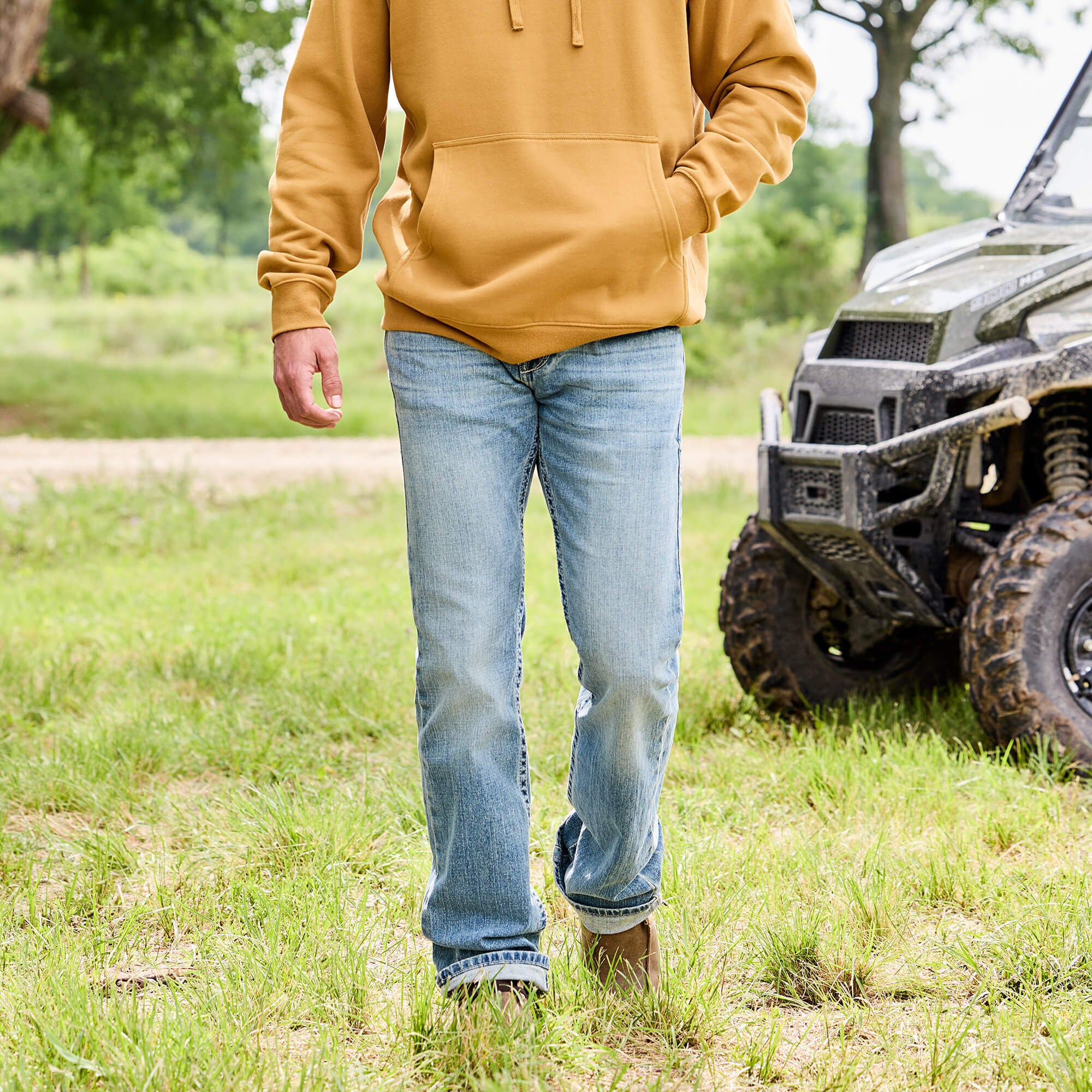 M7 Rocker Stretch Stirling Stackable Straight Leg Jean