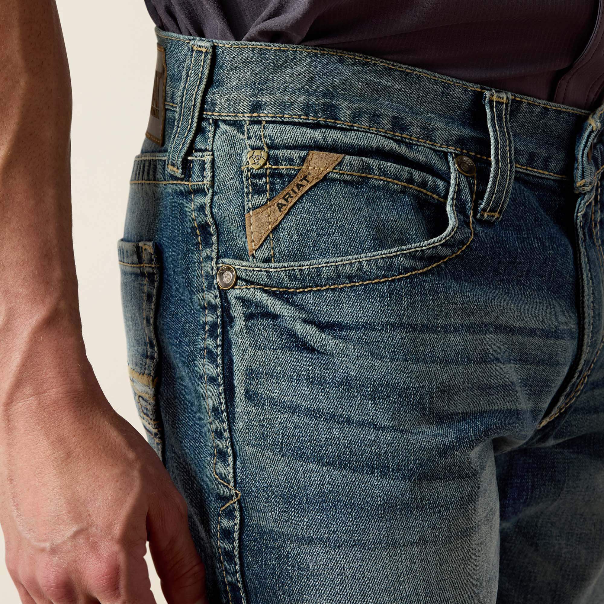 M4 Low Rise Stretch Shoreway Stackable Straight Leg Jean