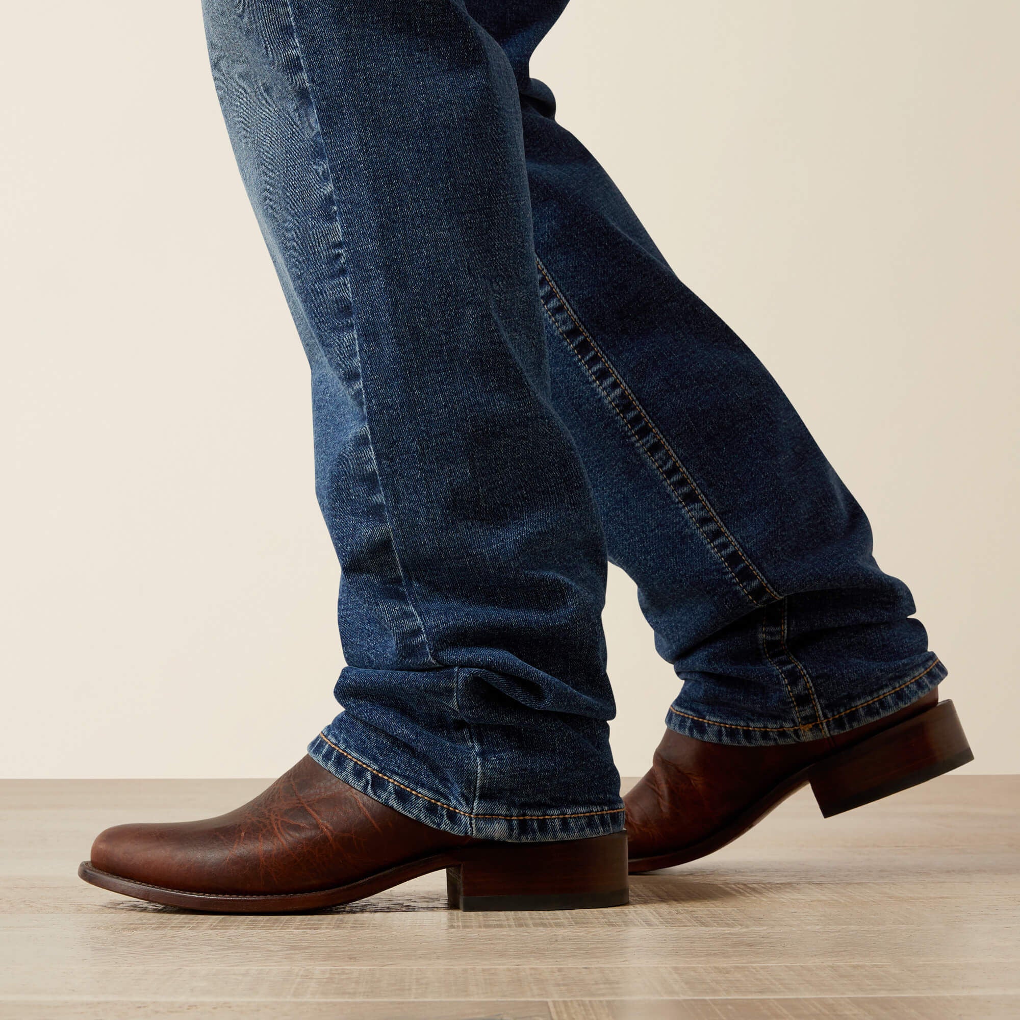 M5 Straight Calico Straight Leg Jean