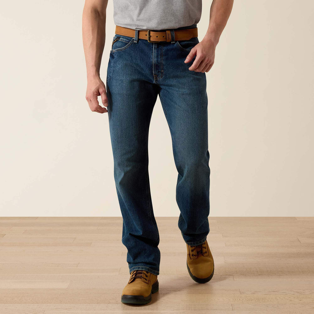 Rebar M3 Loose DuraStretch Basic Stackable Straight Leg Jean