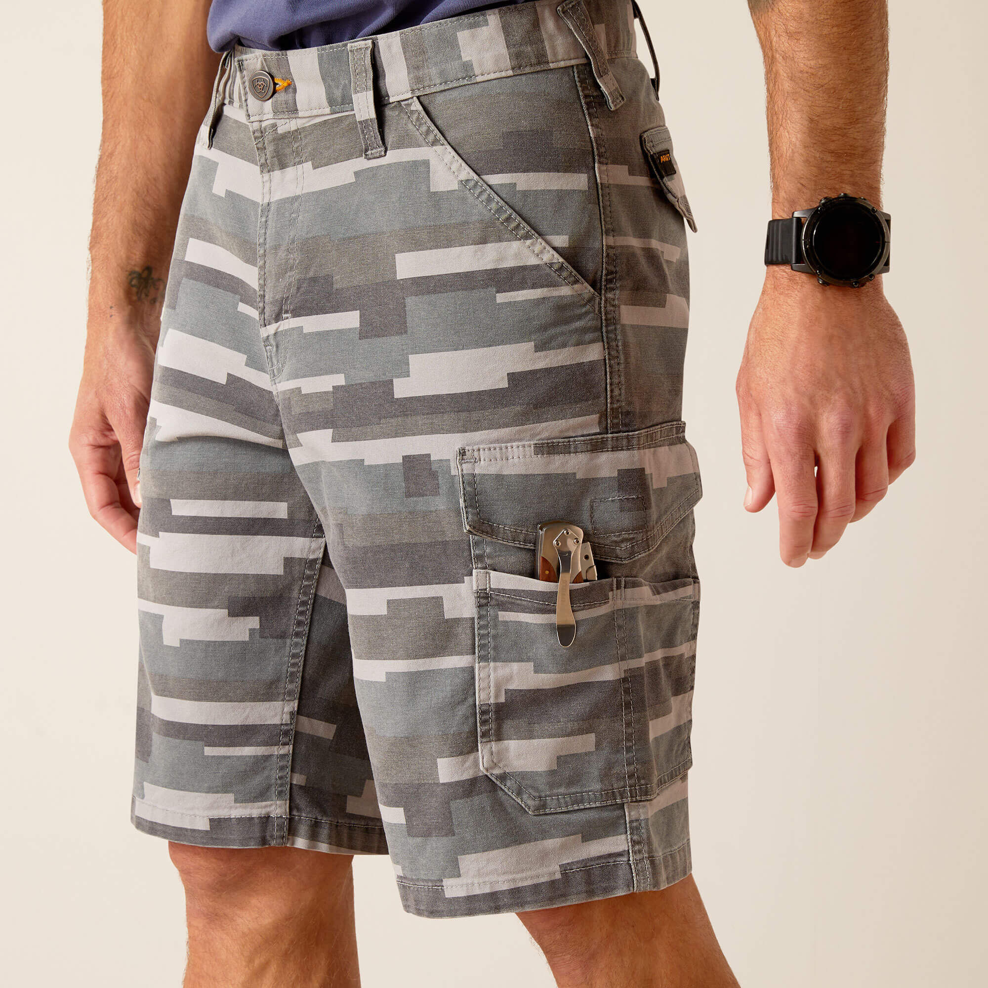 Rebar DuraStretch Made Tough Cargo 11" Short