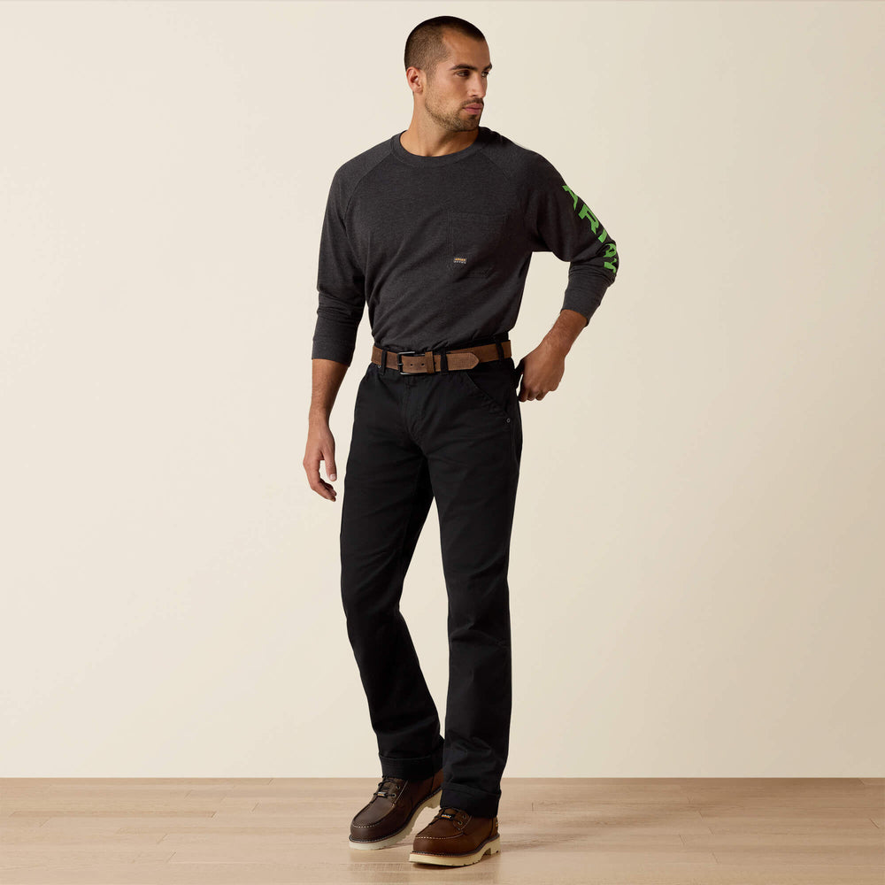 Rebar M5 Straight DuraStretch Washed Twill Dungaree Straight Leg Pant