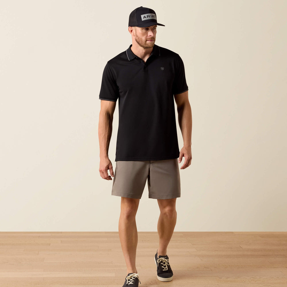 Logo Fitted Polo