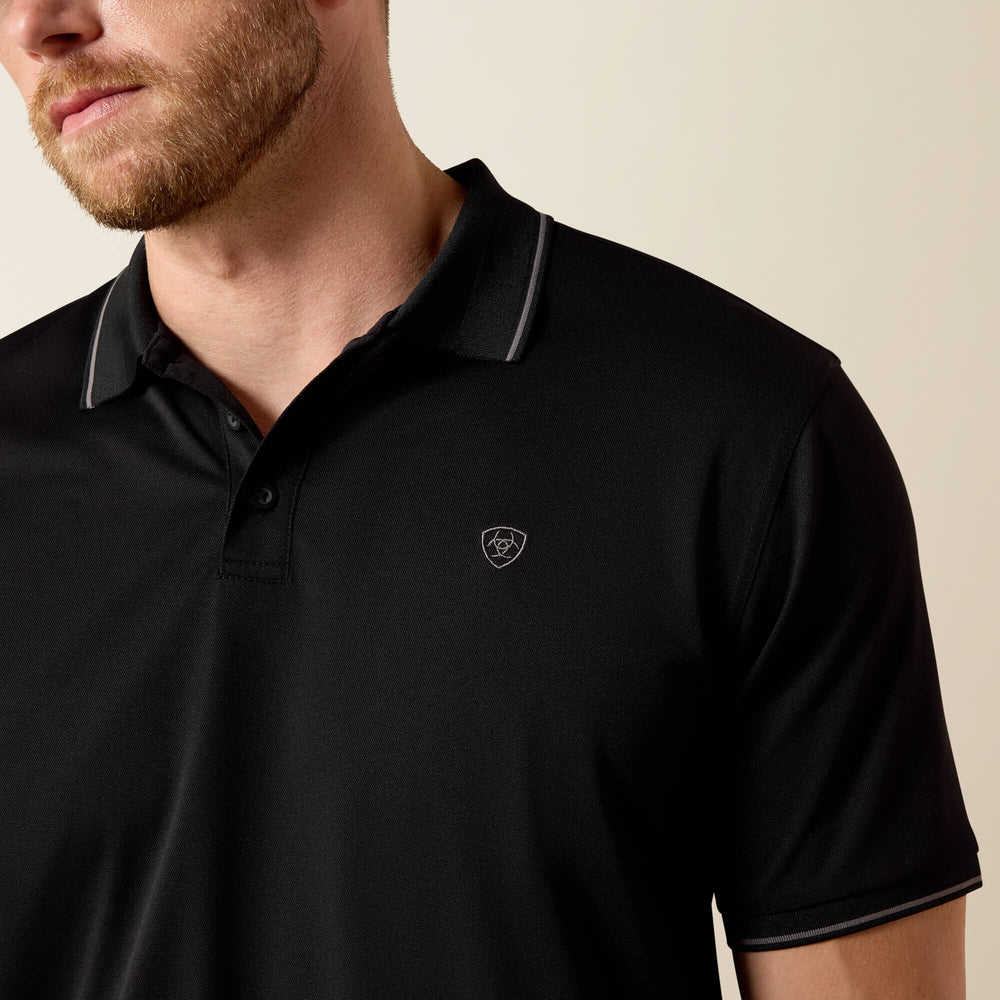 Logo Fitted Polo