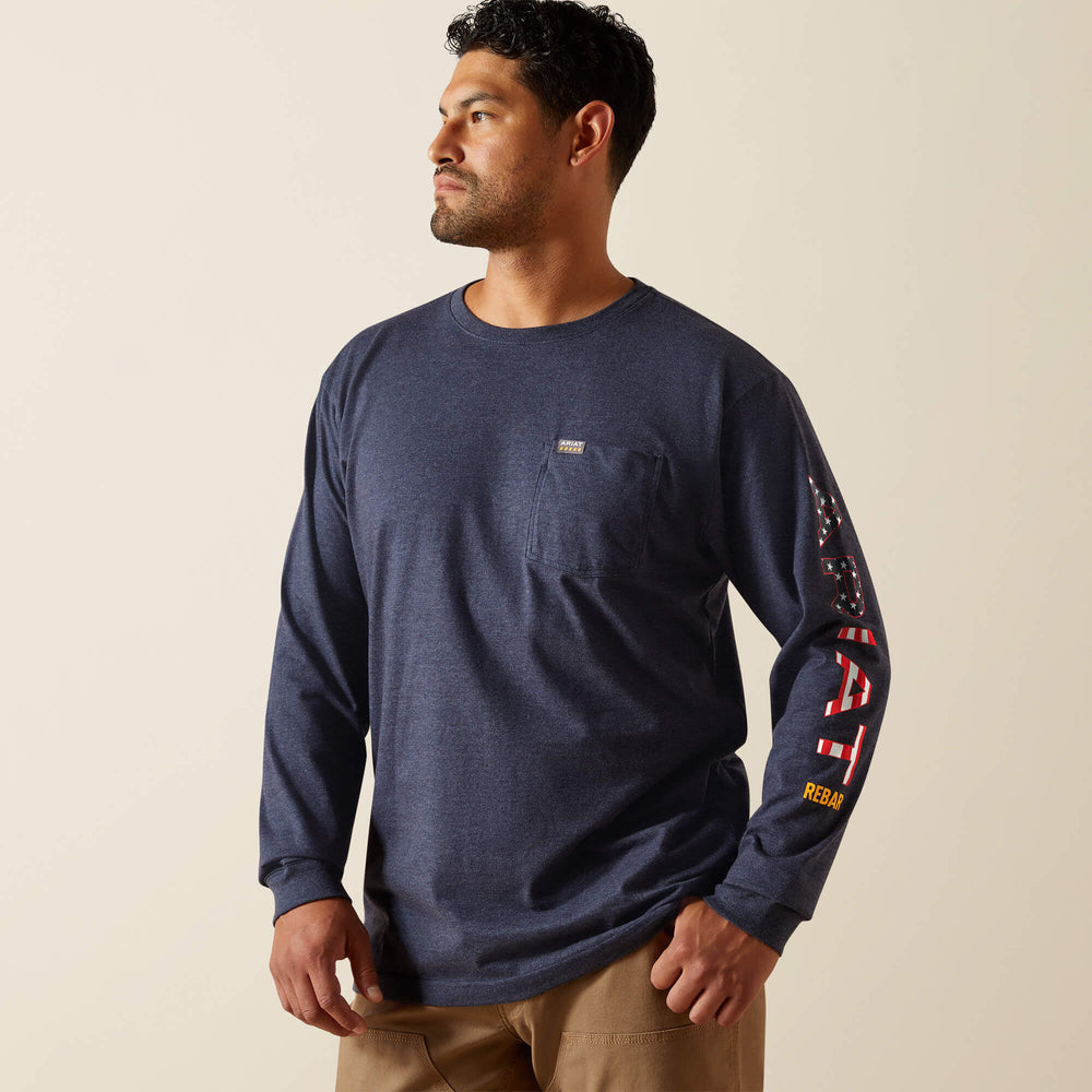 Rebar Cotton Strong Standard Logo Pocket T-Shirt