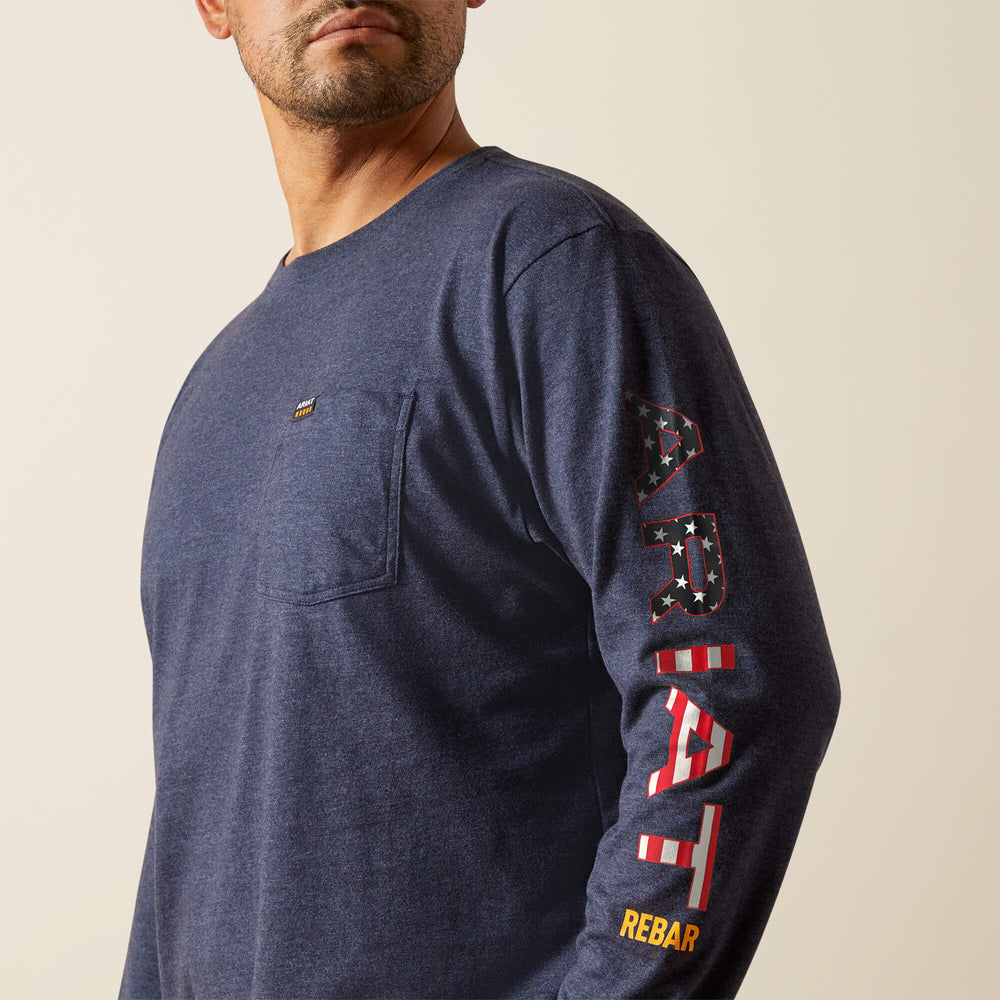 Rebar Cotton Strong Standard Logo Pocket T-Shirt