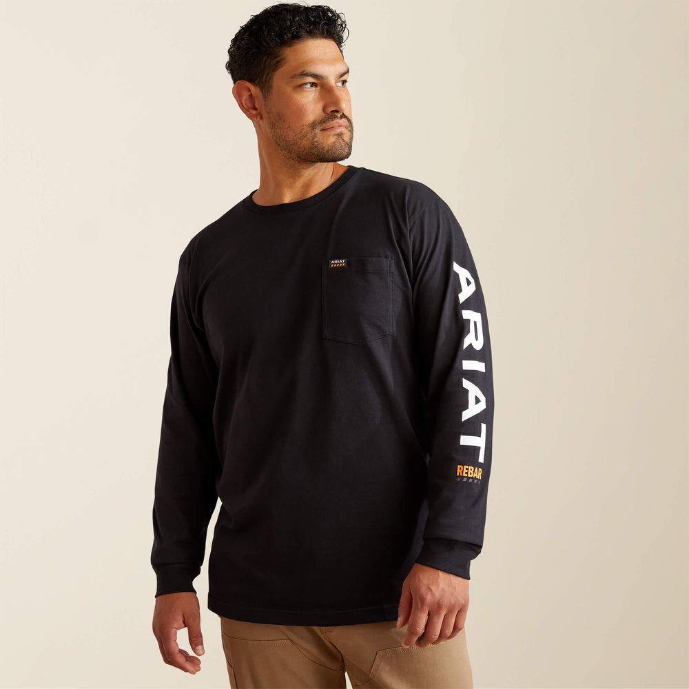 Rebar Cotton Strong Standard Logo Pocket T-Shirt