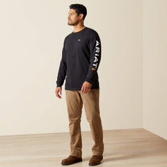 Rebar Cotton Strong Standard Logo Pocket T-Shirt