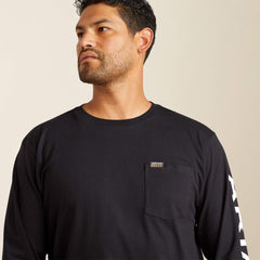 Rebar Cotton Strong Standard Logo Pocket T-Shirt