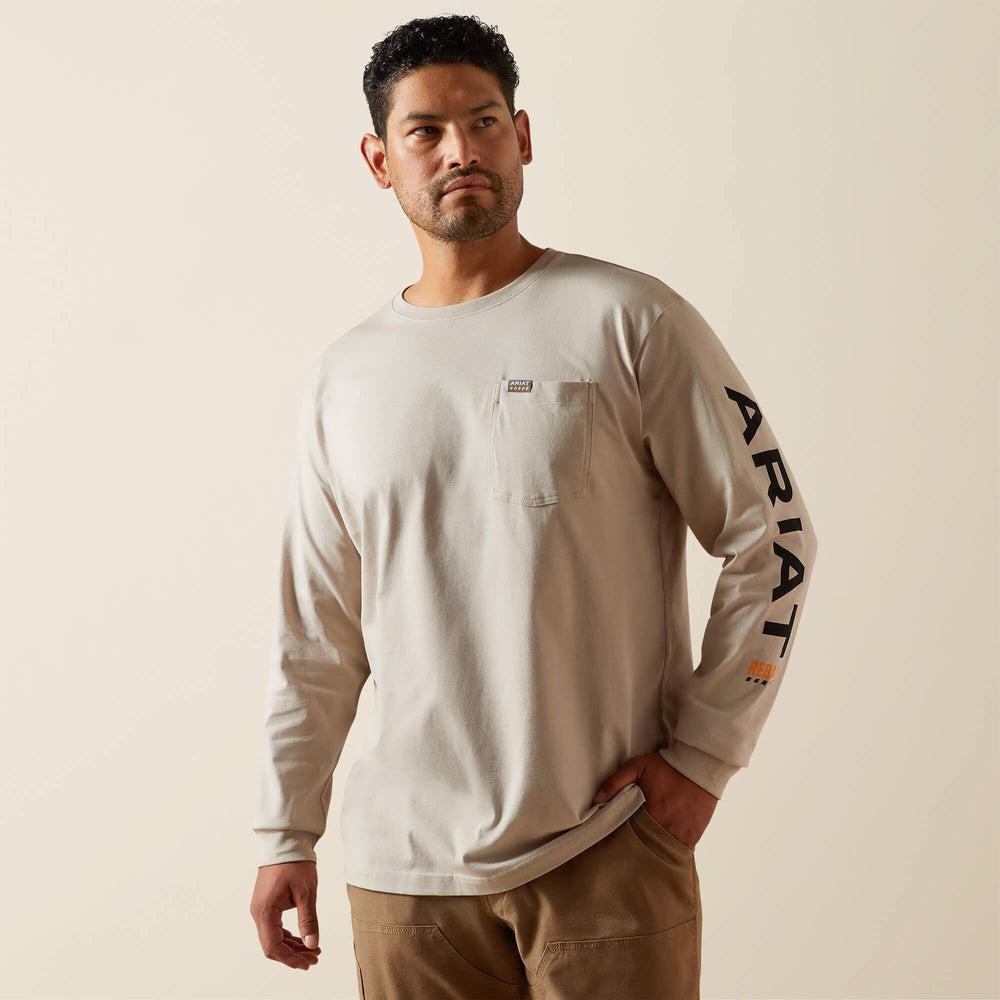 Rebar Cotton Strong Standard Logo Pocket T-Shirt