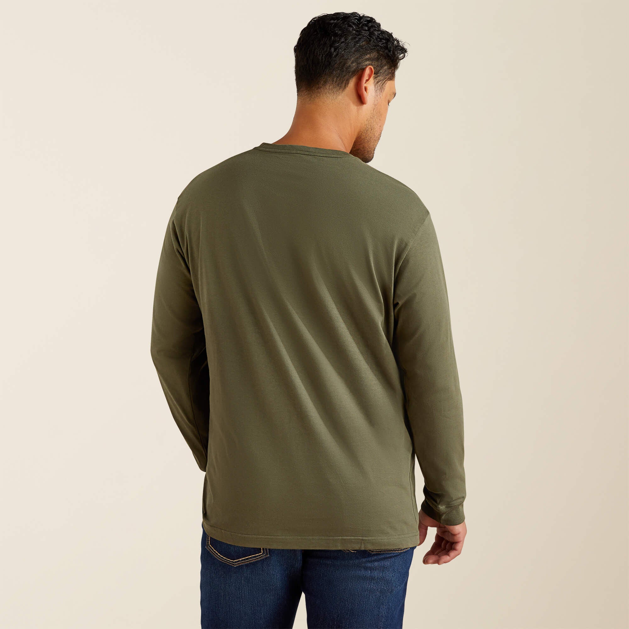 Rebar Cotton Strong Standard Logo Pocket T-Shirt