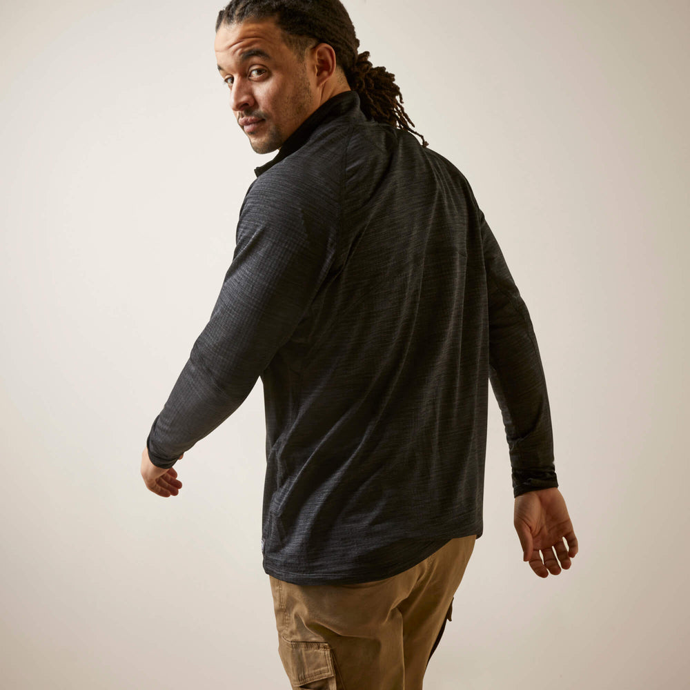 Rebar Gridwork Baselayer 1/4 Zip T-Shirt