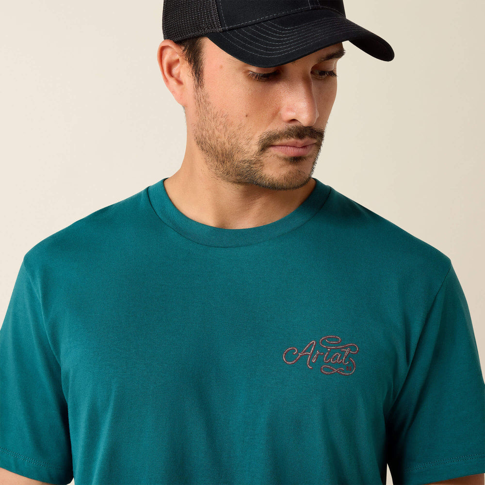 Ariat Cattle Skull Freedom Classic Fit T-Shirt