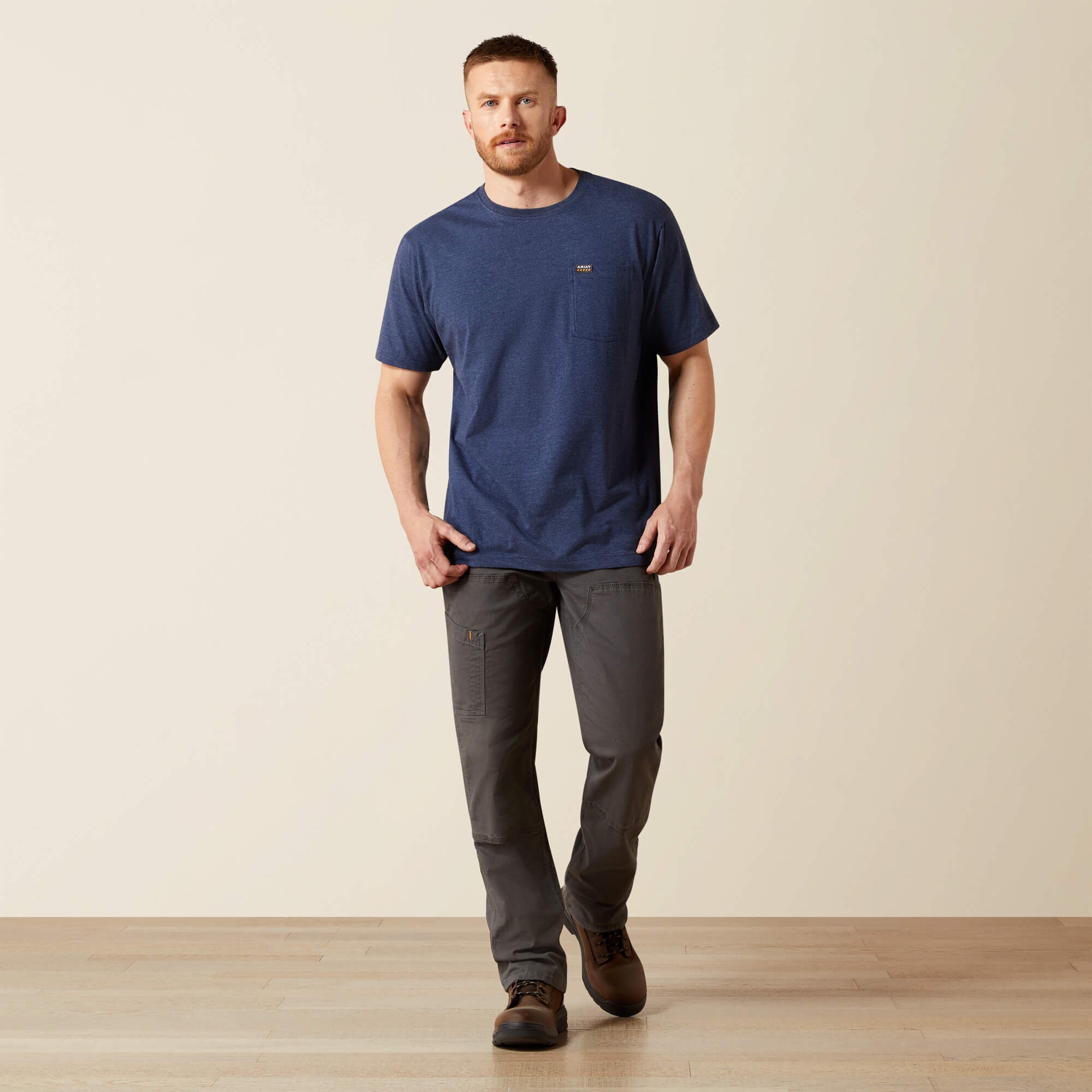 Rebar Cotton Strong Standard Pocket T-Shirt
