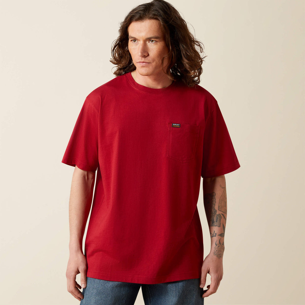 Rebar Cotton Strong Standard Pocket T-Shirt