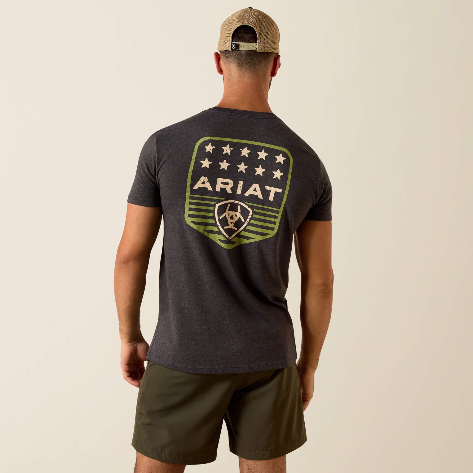 Ariat Stripe Patriotic Badge T-Shirt