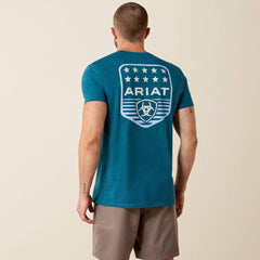 Ariat Stripe Patriotic Badge T-Shirt