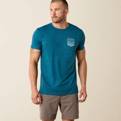 Ariat Stripe Patriotic Badge T-Shirt