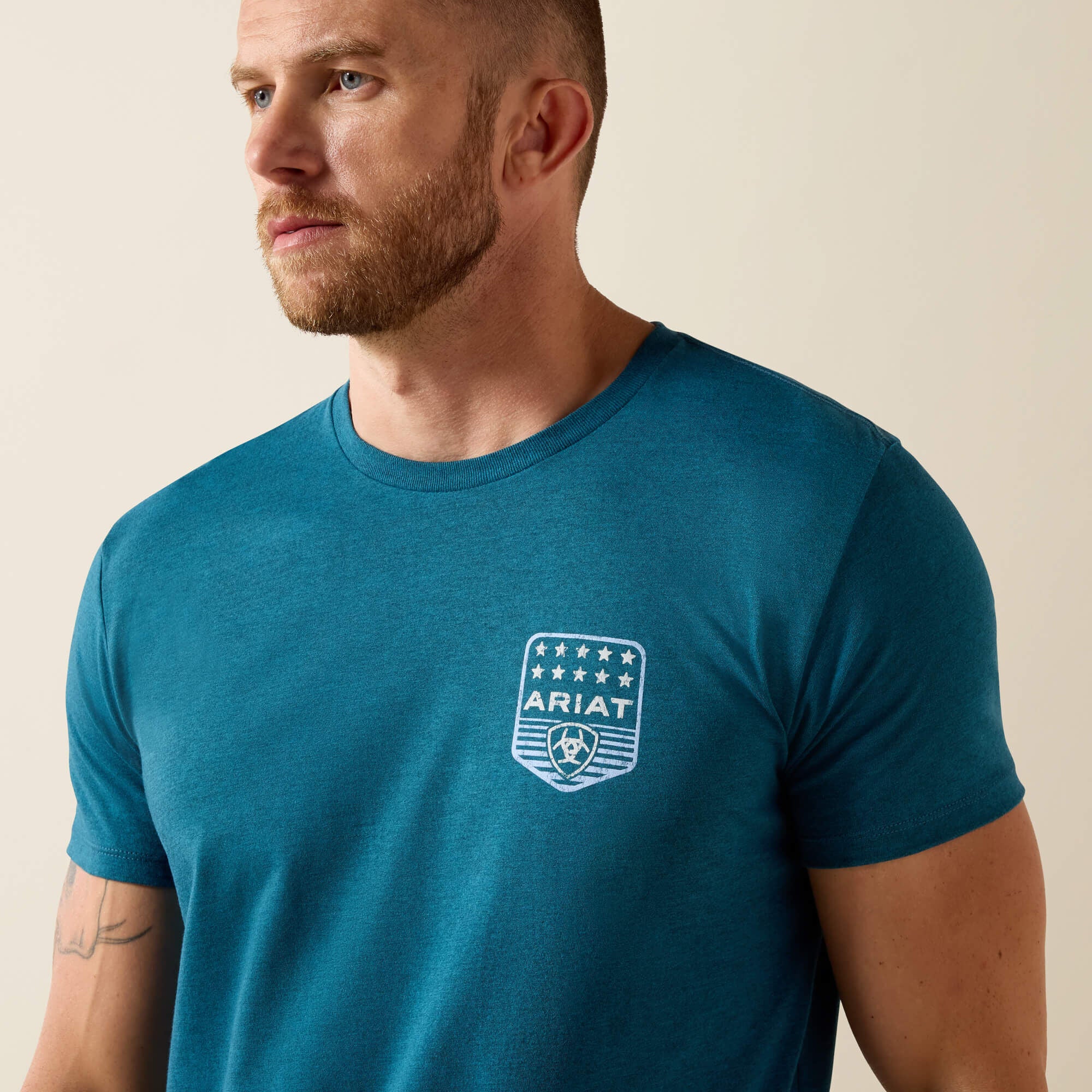 Ariat Stripe Patriotic Badge T-Shirt