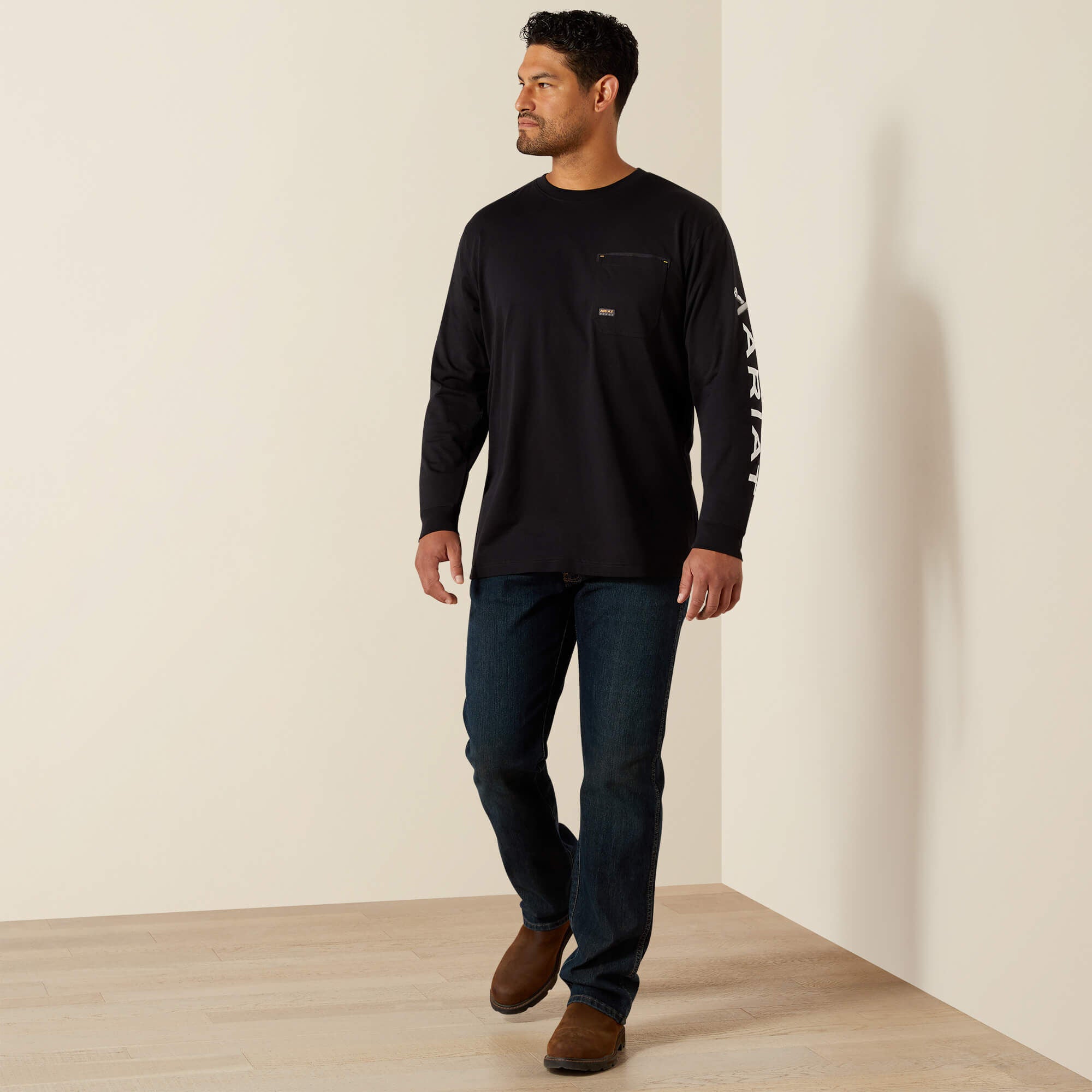 Rebar Workman Bolt Skull T-Shirt