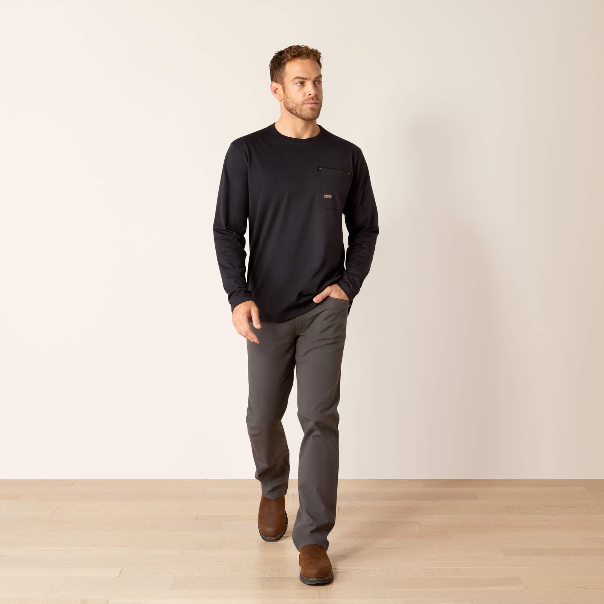 Rebar Workman Chrome Moto Eagle T-Shirt