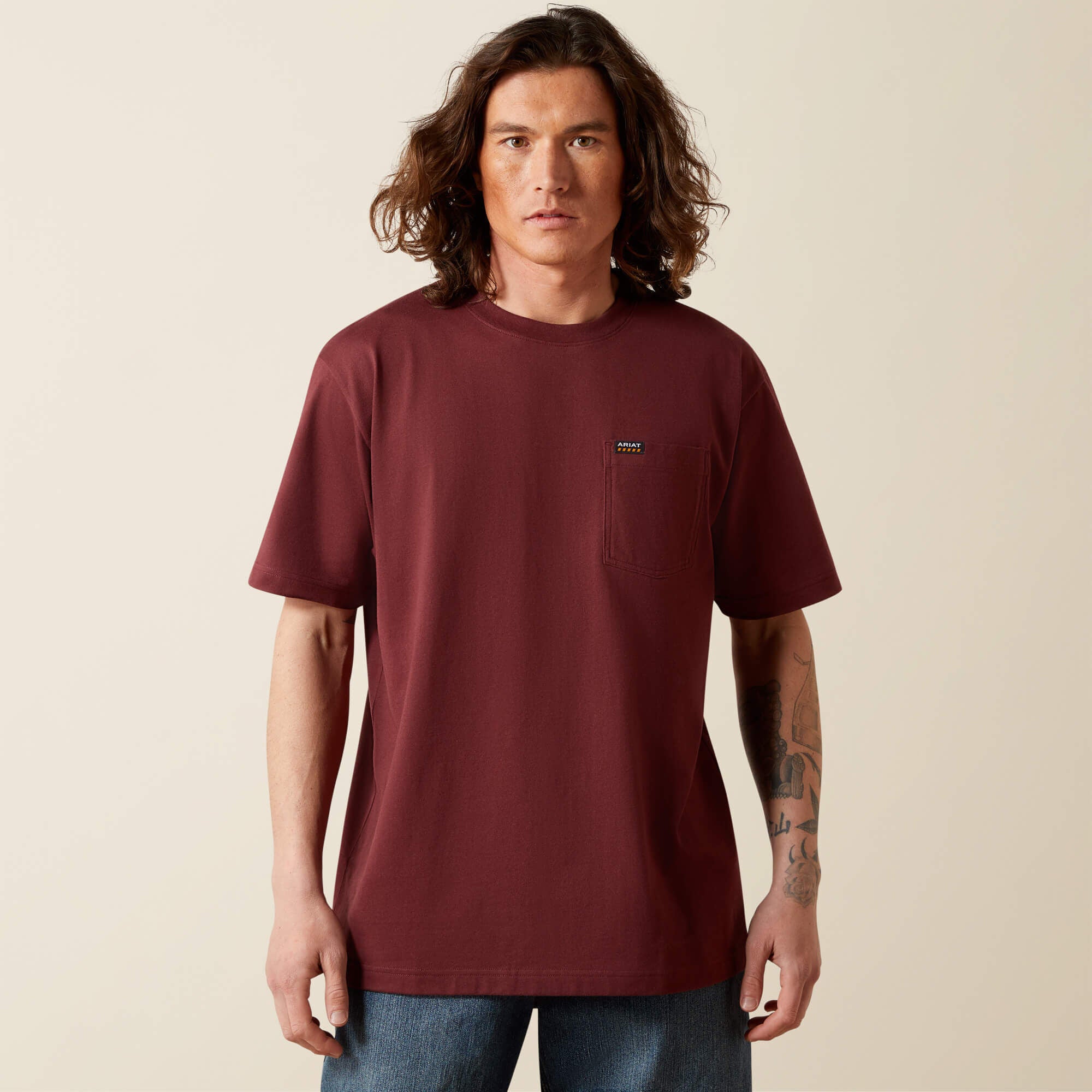 Rebar Cotton Strong Standard Pocket T-Shirt