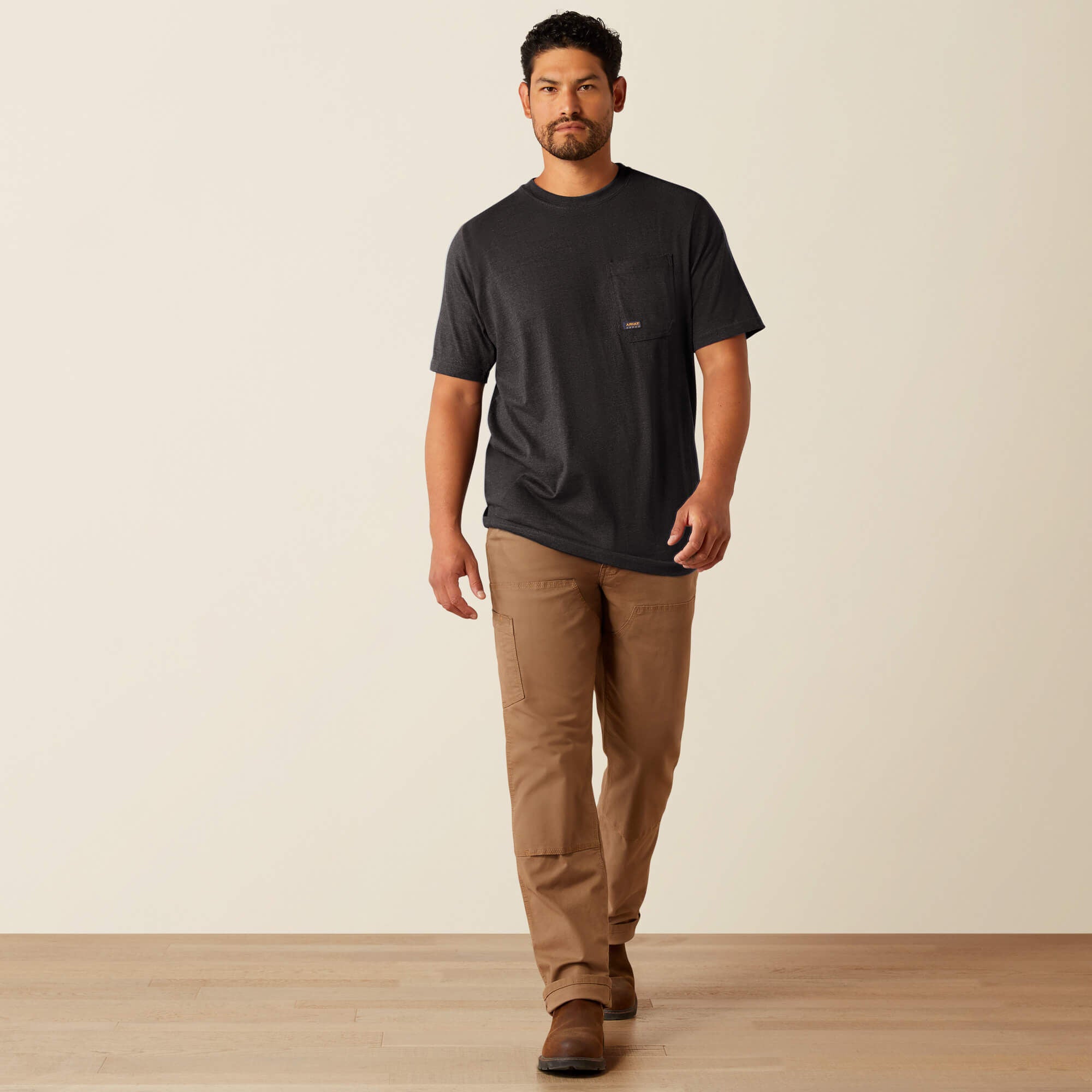 Rebar Cotton Strong Logo T-Shirt