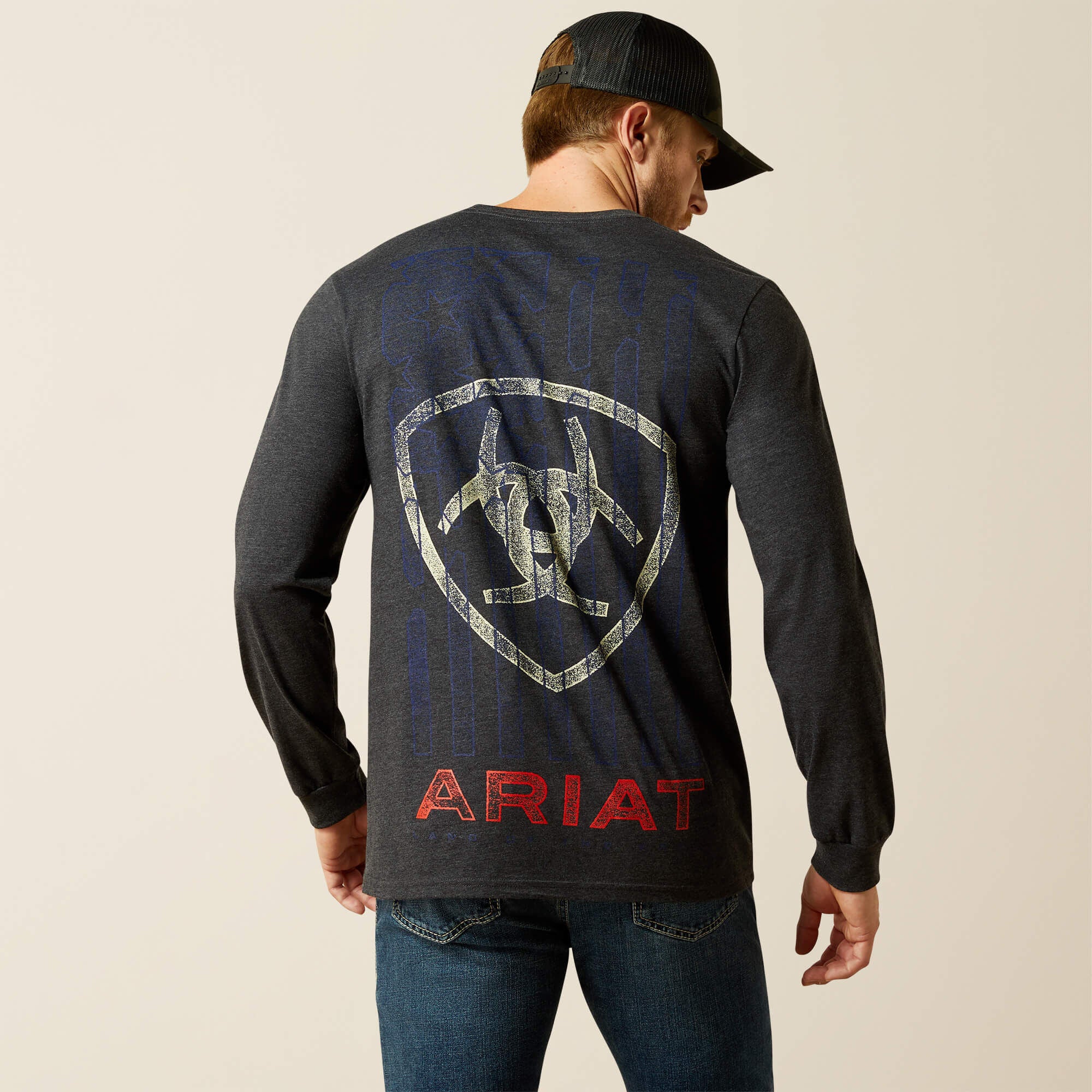 Ariat Stamped Freedom Classic Fit Long Sleeve T-Shirt