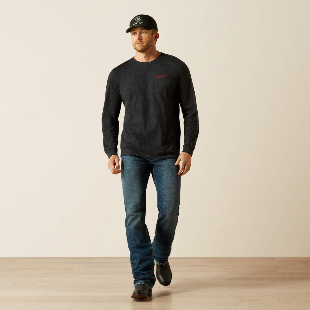 Ariat Stamped Freedom Classic Fit Long Sleeve T-Shirt