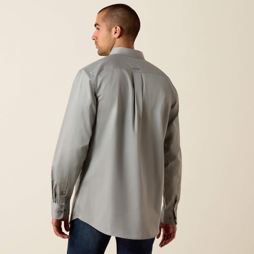 Team Logo Lightweight Twill Fitted Shirt