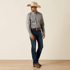 Team Logo Lightweight Twill Fitted Shirt