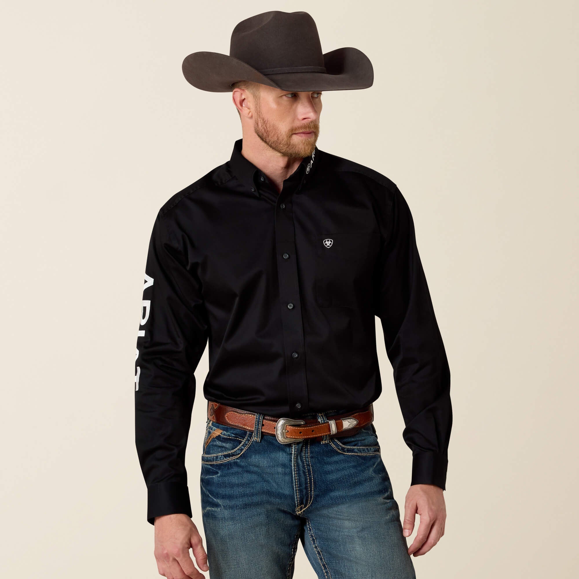 Team Logo Twill Classic Fit Shirt
