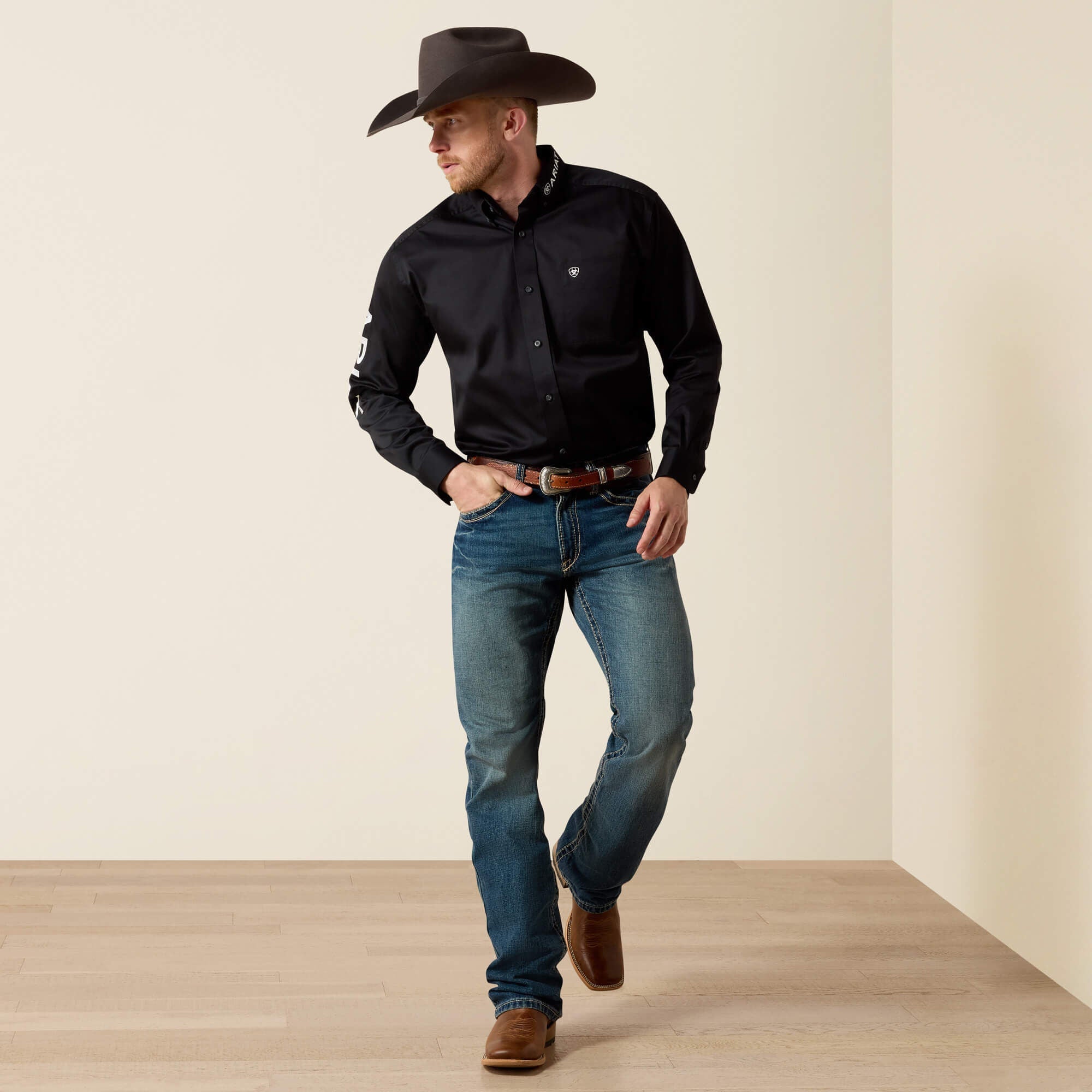 Team Logo Twill Classic Fit Shirt