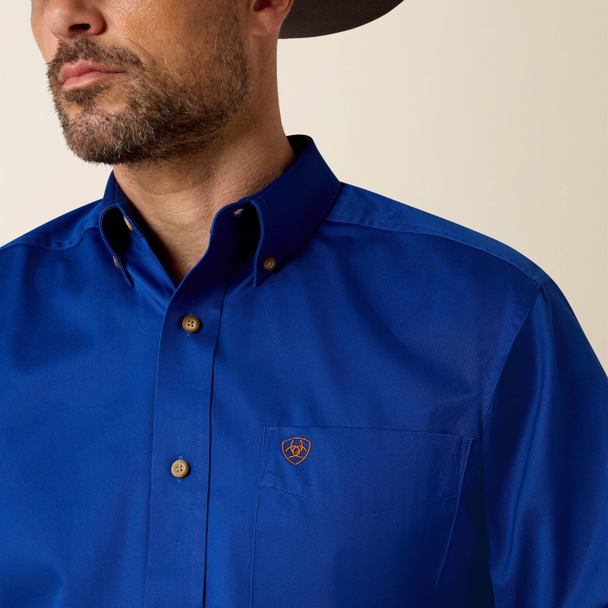 Solid Twill Classic Fit Shirt