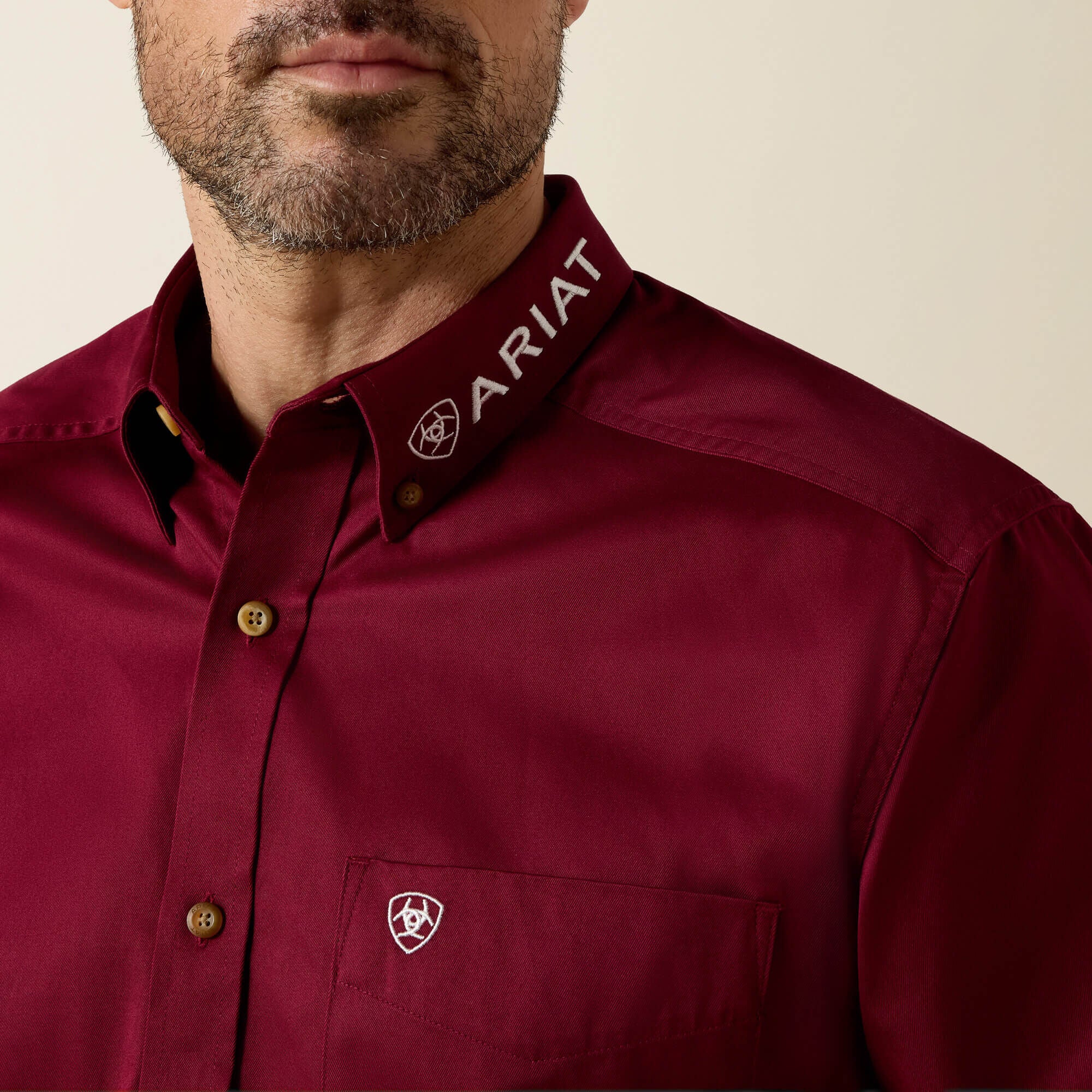 Team Logo Twill Classic Fit Shirt