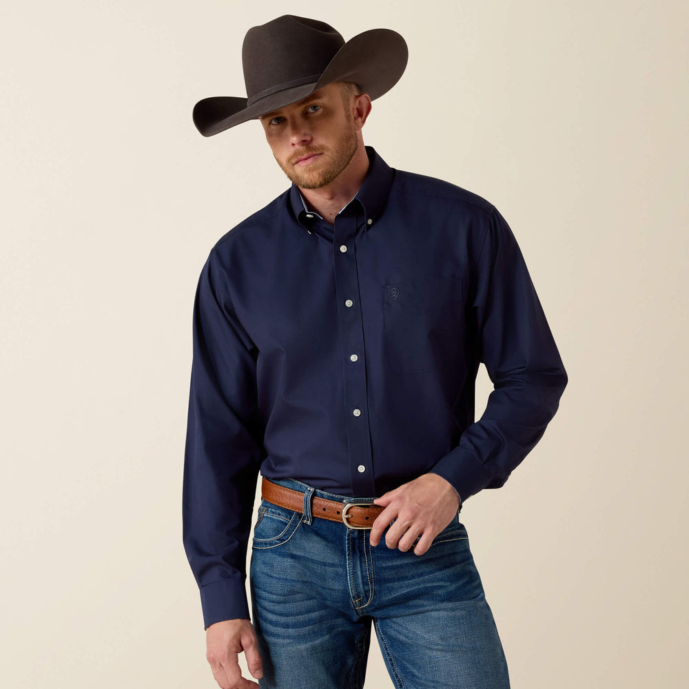 Wrinkle Free Solid Classic Fit Shirt