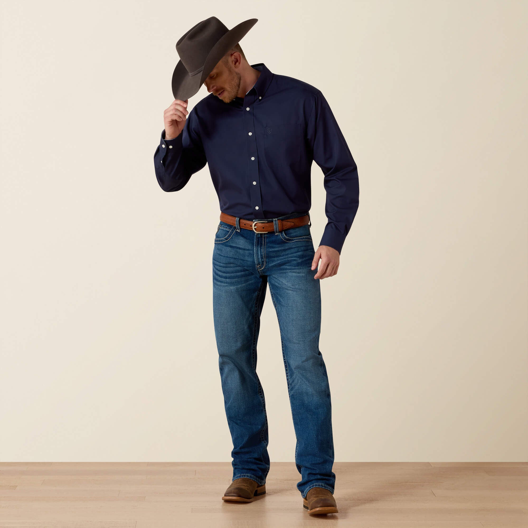 Wrinkle Free Solid Classic Fit Shirt